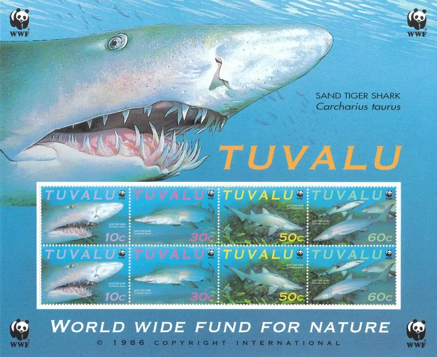 Tuvalu známky - WWF
